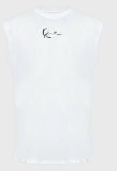 Karl Kani Tank top Small Signature 6031352 Alb Relaxed Fit