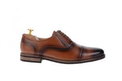 Ciucaleti Shoes Pantofi barbati casual din piele naturala maro deschis - 895MD
