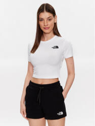 The North Face Tricou NF0A55AO Alb Cropped Fit