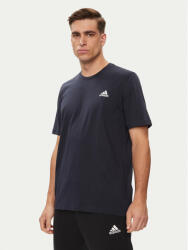 Adidas Tricou Essentials Single Jersey Embroidered Small Logo T-Shirt HY3404 Albastru Regular Fit