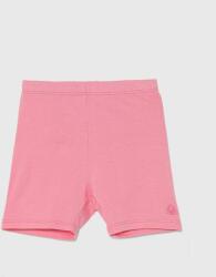 United Colors of Benetton gyerek rövidnadrág rózsaszín, sima - rózsaszín 90