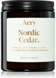 Aery Fernweh Nordic Cedar lumânare parfumată 140 g