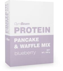GymBeam Protein Pancake & Waffle Mix - 500 g - fekete áfonya - GymBeam