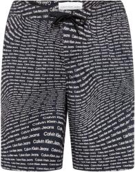 Calvin Klein Jeans Pantaloni 'AOP' negru, Mărimea XS