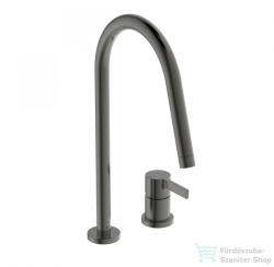 Ideal Standard GUSTO 2 üléses mosogató csaptelep, Magnetic grey BD422A5 (BD422A5)