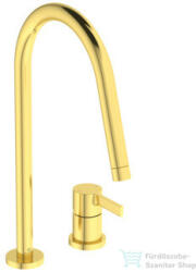 Ideal Standard GUSTO 2 üléses mosogató csaptelep, Brushed gold BD422A2 (BD422A2)