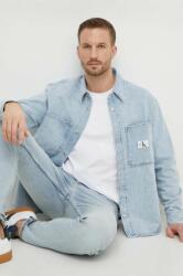 Calvin Klein farmering férfi, galléros, regular - kék XL - answear - 30 990 Ft