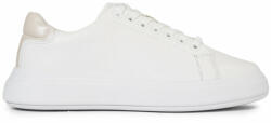 Calvin Klein Sneakers Raised Cupsole Lace Up HW0HW01668 Alb