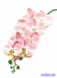  9 fejes gumis orchidea ág 95 cm - Rózsaszín