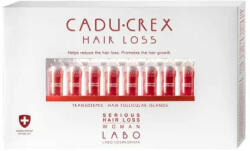 LABO - Tratament impotriva caderii parului stadiu sever femei Cadu-Crex, 40 fiole, Labo - vitaplus