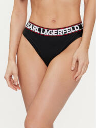 KARL LAGERFELD Bikini partea de jos 240W2222 Negru Costum de baie dama
