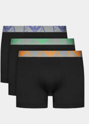 Emporio Armani Underwear Set 3 perechi de boxeri 111473 4R715 29821 Negru