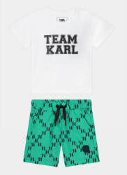 Karl Lagerfeld Kids Set tricou și pantaloni scurți Z30131 M Colorat Regular Fit