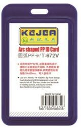 Kejea Suport PP tip arc, pentru carduri, 55 x 85mm, vertical, 5 buc/set, KEJEA - bleumarin (KJ-T-672V) - officeclass