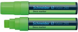 Schneider DECO MARKER SCHNEIDER MAXX 260 (creta lichita), varf tesit 2-15 mm