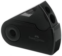 Faber-Castell Ascutitoare Plastic Dubla Sleeve Neagra Faber-Castell (FC182700) - officeclass