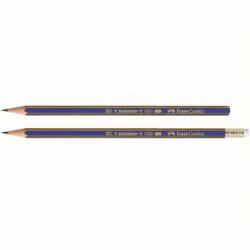 Faber-Castell Creion grafit 5B fara guma Goldfaber 1221 Faber-Castell (FC112505) - officeclass