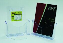 Kejea Display plastic pentru brosuri, de birou/perete, 1 x A4-portrait, KEJEA - transparent (KJ-K-156) - officeclass