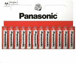Panasonic Red Zinc AA ceruza 1.5V cink-mangán tartós elem 12db/csomag R6RZ/12HH (R6RZ/12HH)