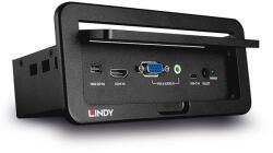 Lindy Konverter asztalba süllyeszthető, HDMI kimenetre (HDMI, VGA, USB-C, Mini DisplayPort) 38269 (38269)