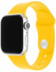 FIXED Szilikon szíj Apple Watch 38/40/41 mm, Sárga FIXSST-436-YL (FIXSST-436-YL) - pcx