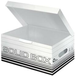 LEITZ Archiválódoboz, S méret, LEITZ "Solid", fehér 61170001 (61170001)