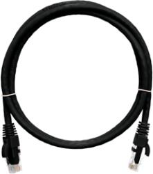 NIKOMAX Patch kábel UTP, CAT6, PVC, 1m, fekete NMC-PC4UE55B-010-BK (NMC-PC4UE55B-010-BK)