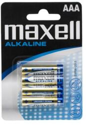 Maxell Elem - Szuper Alkáli elem, 4db AAA (LR03), 1, 5V (no mercury) 18731 (18731)