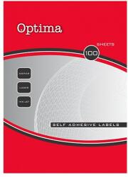 OPTIMA Etikett OPTIMA 32080 52, 5x21, 2mm 5600 címke/doboz 100 ív/doboz (32080) - pcx