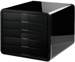 HAN Irattartó HAN i-Box A4/C4 5 fiókos fekete 1551-13 (1551-13)