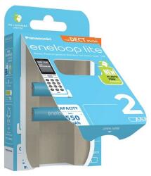 Panasonic ENELOOP LITE elem (AAA, BK-4LCCE/2DE, 1.2V, 550mAh Ni-MH, újratölthető) 2db/csomag BK-4LCCE/2DE_N (BK-4LCCE/2DE_N)