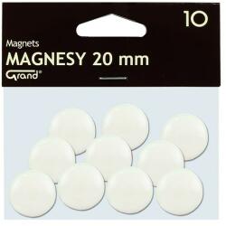 GRAND Táblamágnes GRAND 20mm fehér 10 darabos 130-1689 (130-1689)