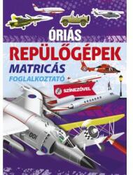 NAPRAFORGO Óriás repülőgépek - színező matricákkal