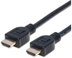 Gigapack TV/HDMI kábel (HDMI dugó - HDMI dugó, 500cm, CA-183 kompatibilis) FEKETE GP-22537 (GP-22537)