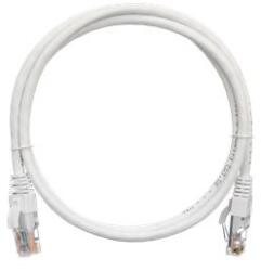 NIKOMAX Patch kábel UTP, CAT6, PVC, 5m, fehér NMC-PC4UE55B-050-WT (NMC-PC4UE55B-050-WT)