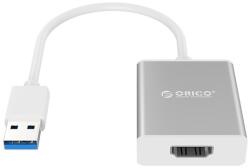 ORICO kábel átalakító - UTH-SV /138/ (USB-A 3.0 to HDMI, 1080p, ezüst ORICO-UTH-SV-BP (ORICO-UTH-SV-BP)