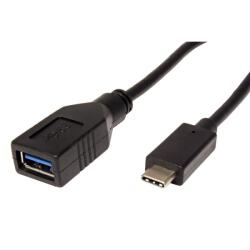 Roline 11.02. 9030 USB 3.1 C-A 15cm OTG kábel (11.02.9030)