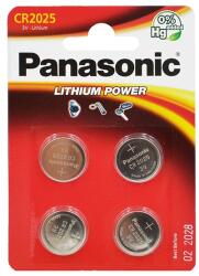 Panasonic gombelem (CR2025, 3V, lítium) 4db/csomag CR2025EL-4B (CR2025EL-4B)