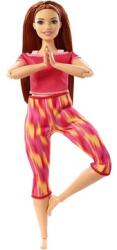 Mattel Barbie Mozgásra Tervezve: vörös hajú jóga Barbie