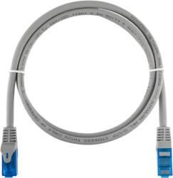 NIKOMAX Patch kábel S/FTP CAT6a, PVC, 2m, szürke NMC-PC4SA55B-020-GY (NMC-PC4SA55B-020-GY)