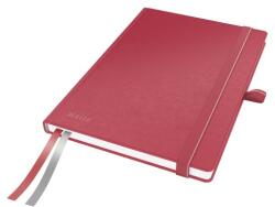 Leitz Jegyzetfüzet LEITZ Complete A/5 80 lapos vonalas piros 44780025 (44780025)