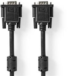 Nedis CCGL59000BK100, VGA kábel, VGA dugó - dugó, Maximális felbontás: 1280x768, hossz: 10m (CCGL59000BK100)