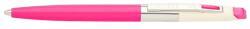ICO Golyóstoll ICO 70 nyomógombos pasztell pink tolltest 0, 8mm kék írásszín 9010011017 (9010011017)