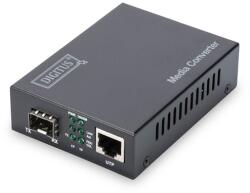 Digitus Gigabit (RJ45-SFP) SFP modul nélküli média konverter DN-82130 (DN-82130)