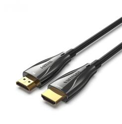 Vention HDMI/M - HDMI/M HD, (8K, optikai kábel, fekete, 1080P160Hz /2K144Hz /4K120Hz / 8K60Hz, Átviteli sebesség: 48Gbps), 20m, kábel