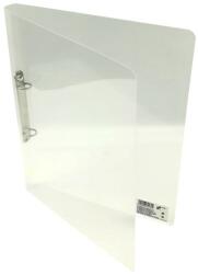KARTON P+P Gyűrűskönyv A/4 20 mm 2 gyűrű átlátszó fehér 2-161 (2-161)