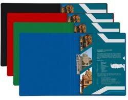 Plastweld PVC A4 fekete villámzáras mappa 62-010-0340 (62-010-0340)