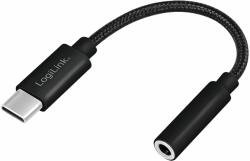 LogiLink USB Type-C kábel 3, 5 mm-es audio jack adapterhez, 13 cm (UA0398) - pcx