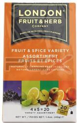 London Fruit & Herb Company Gyümölcs Fűszeres Koffeinmentes Tea 20db
