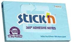 STICK N Öntapadó jegyzettömb STICKN 76x127mm 360 21557 (21557)